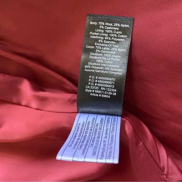 Babaton Pearce Wool and Cashmere Coat Aritzia - Picture 16 of 16